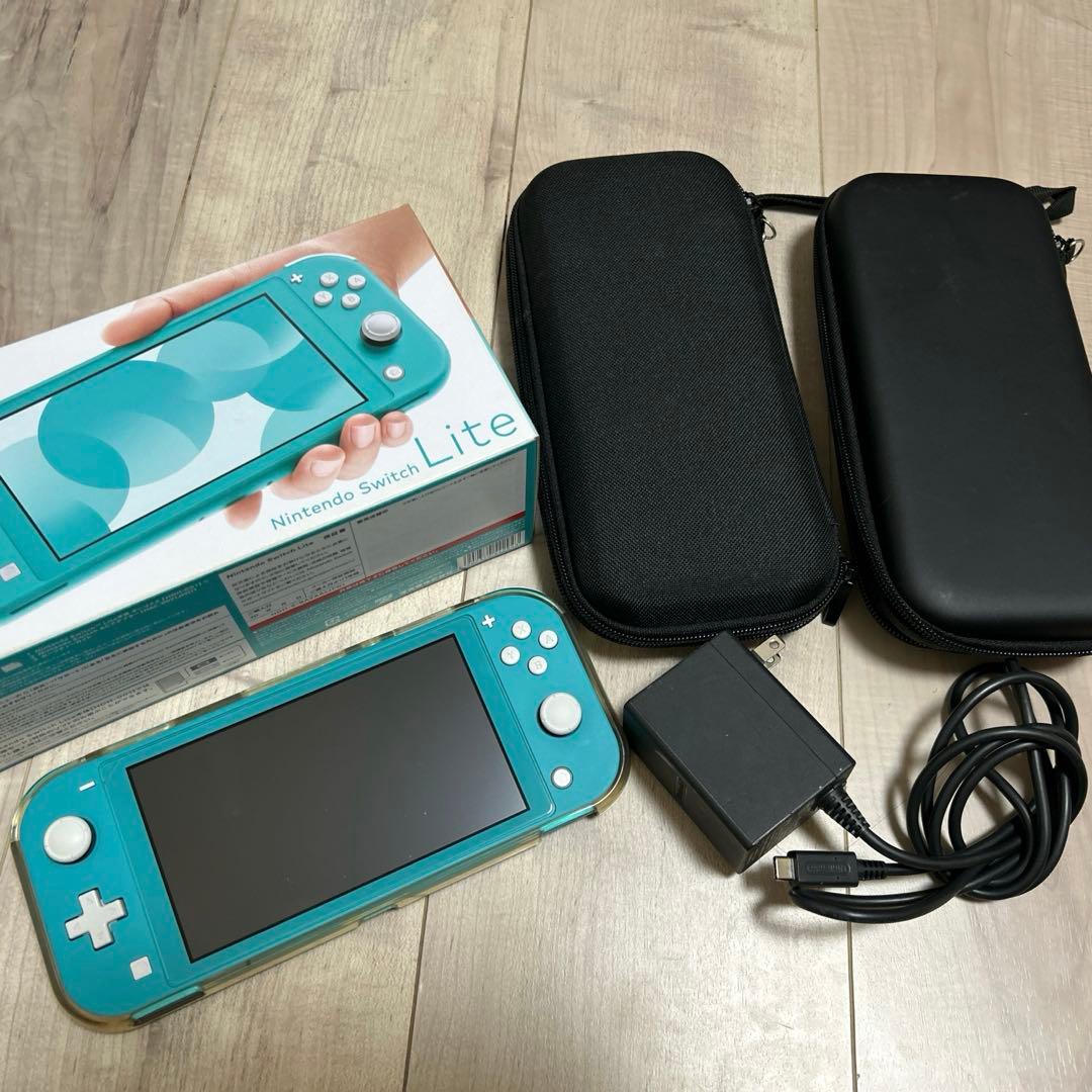 【動作品・付属品付き】 ニンテンドー Switch LITE ライト ターコイズ 任天堂 Nintendo Switch Lite [ターコイズ] 価格比較 - 価格.com