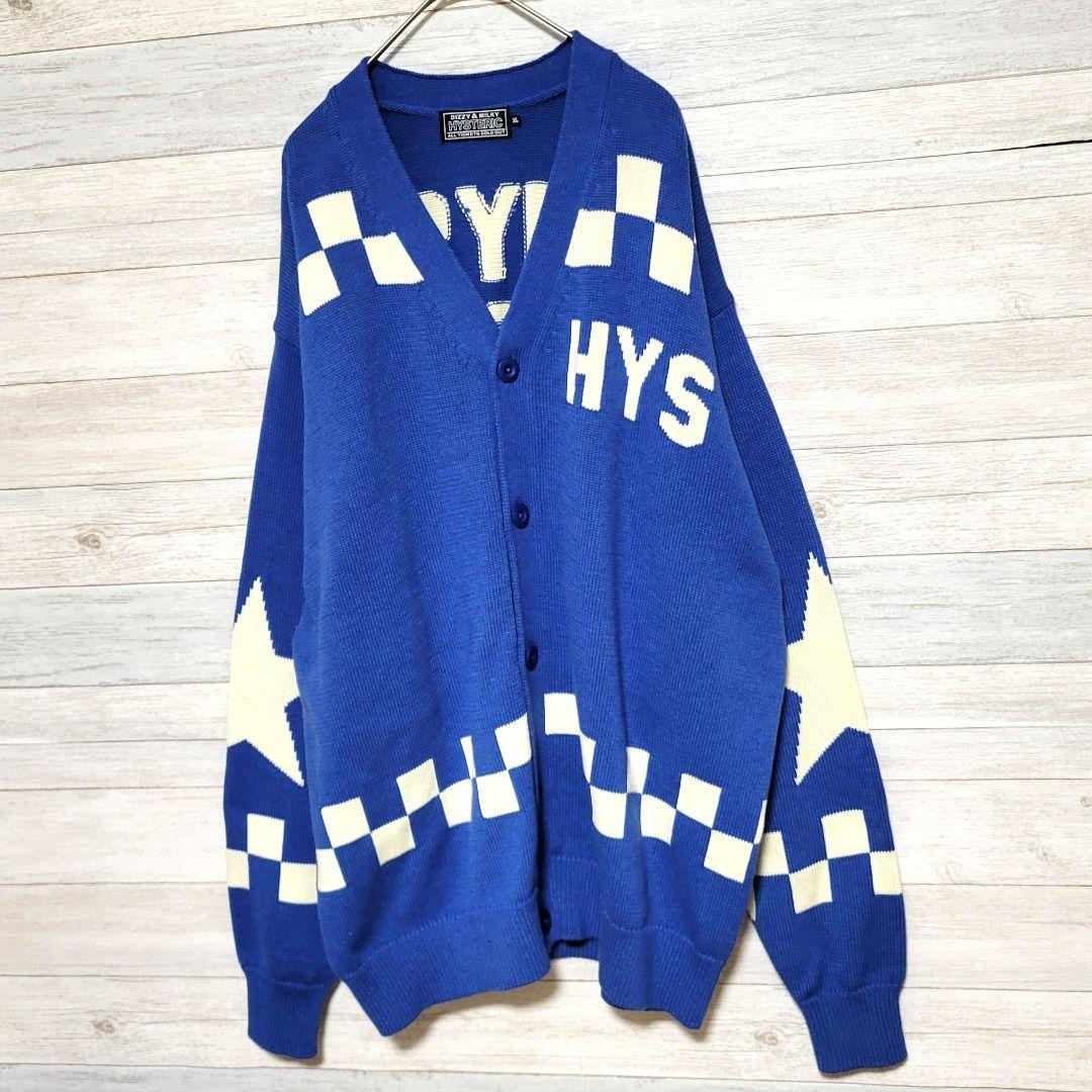 美品XL】HYSTERIC GLAMOUR ニットカーディガン ヘッドフォン - メルカリ