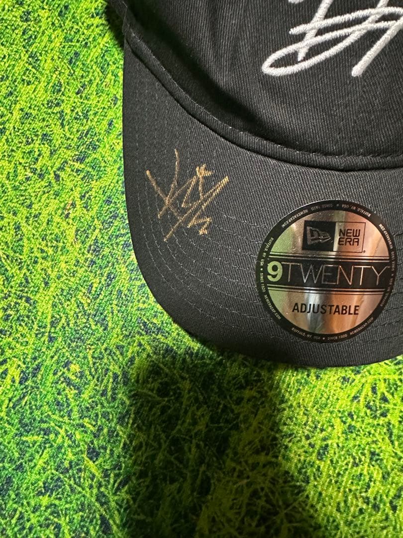 Dragon ash newera cap k.j 降谷建志直筆サイン入り - メルカリ