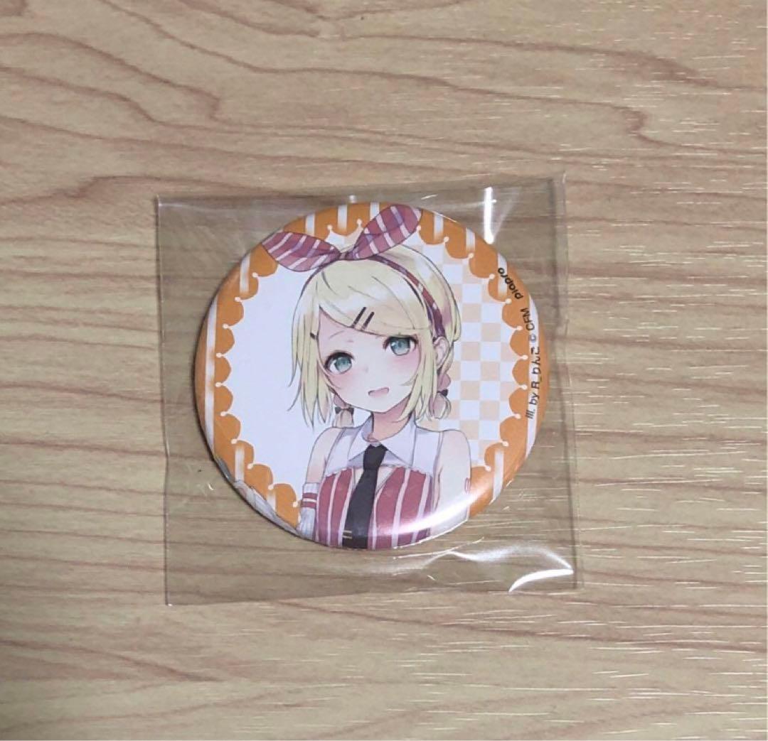 鏡音リン スイパラ 缶バッジ R_りんご 鏡音リン 缶バッジ R_りんご 鏡音リン 缶バッジ マジカルミライ R_