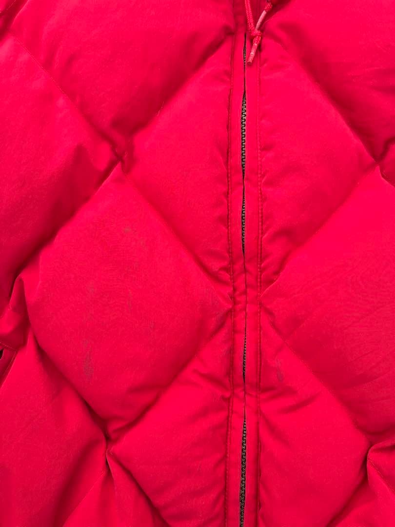 早い者勝ち 90s Eddie Bauer ダイヤキルト ダウン 赤 - メルカリ