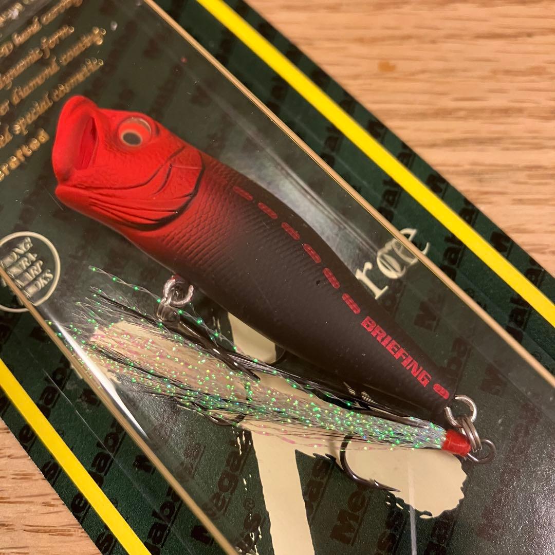 POP-XMegabass✕BRIEFING限定ポップエックス　メガバスPOPX POPX GG ピーコック | Megabass - メガバス オンラインショップ