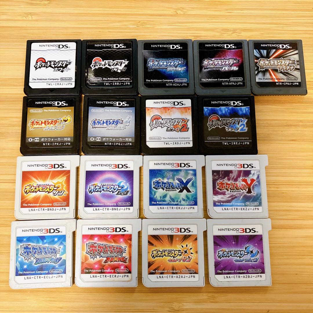 ポケモン 3dsソフト dsソフト 17本セット まとめ売り
