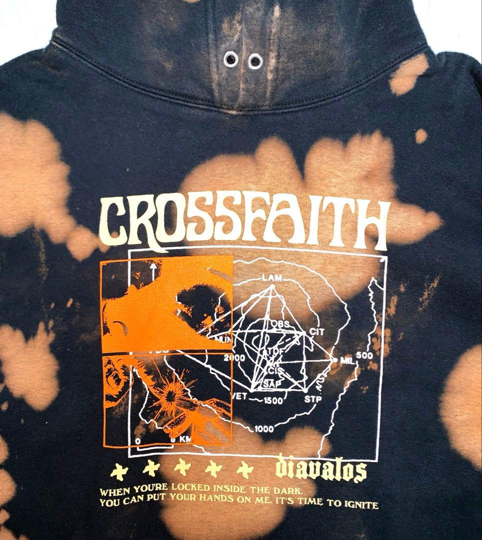 Crossfaith クロスフェイス 特殊染 タイダイ フーデッド パーカー