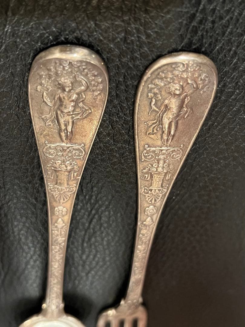 最高峰 オディオ 同意匠 カトラリー セット 純銀製950 フランス