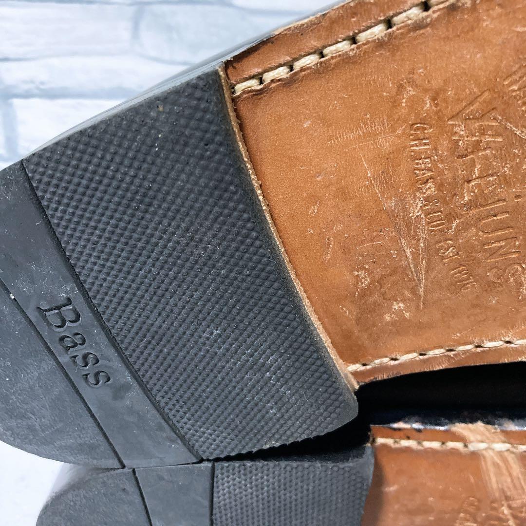 G.H.BASS ジーエイチバス ロファー LARSON 黒 25.5