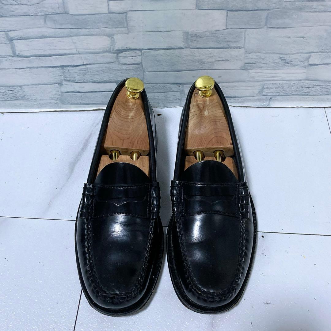 G.H.BASS ジーエイチバス ロファー LARSON 黒 25.5