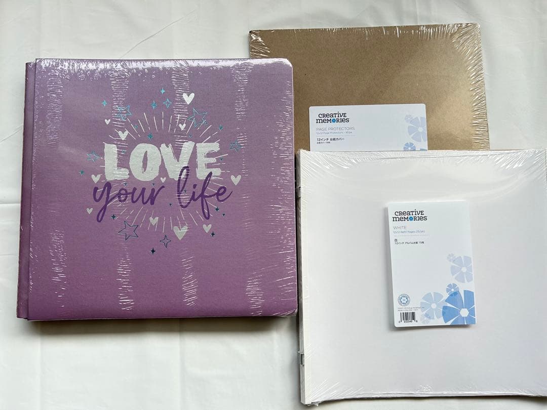 週末セール【レア】クリエイティブメモリーズ　アルバムカバー＋白台紙＋台紙カバー クリエイティブメモリーズ アルバムカバー&白台紙セット - メルカリ