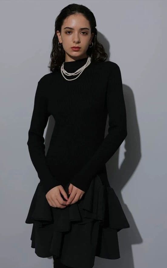 新品】アルページュストーリー タフタドッキングミニワンピース