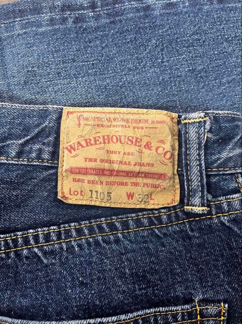 WAREHOUS セコハン セルビッチ デニム LOT 1105 W32 - メルカリ