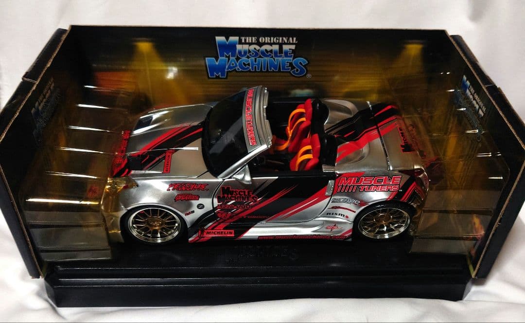 マッスルマシーンズ '04 350Z 1:18 日産 Z33 シルバー - メルカリ