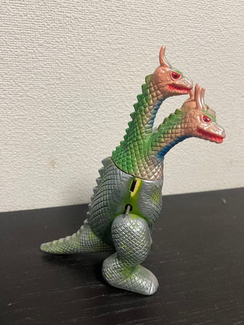 M1号の西村さんのキングギドラゼンマイプラモデル ジャンク ブルマァク