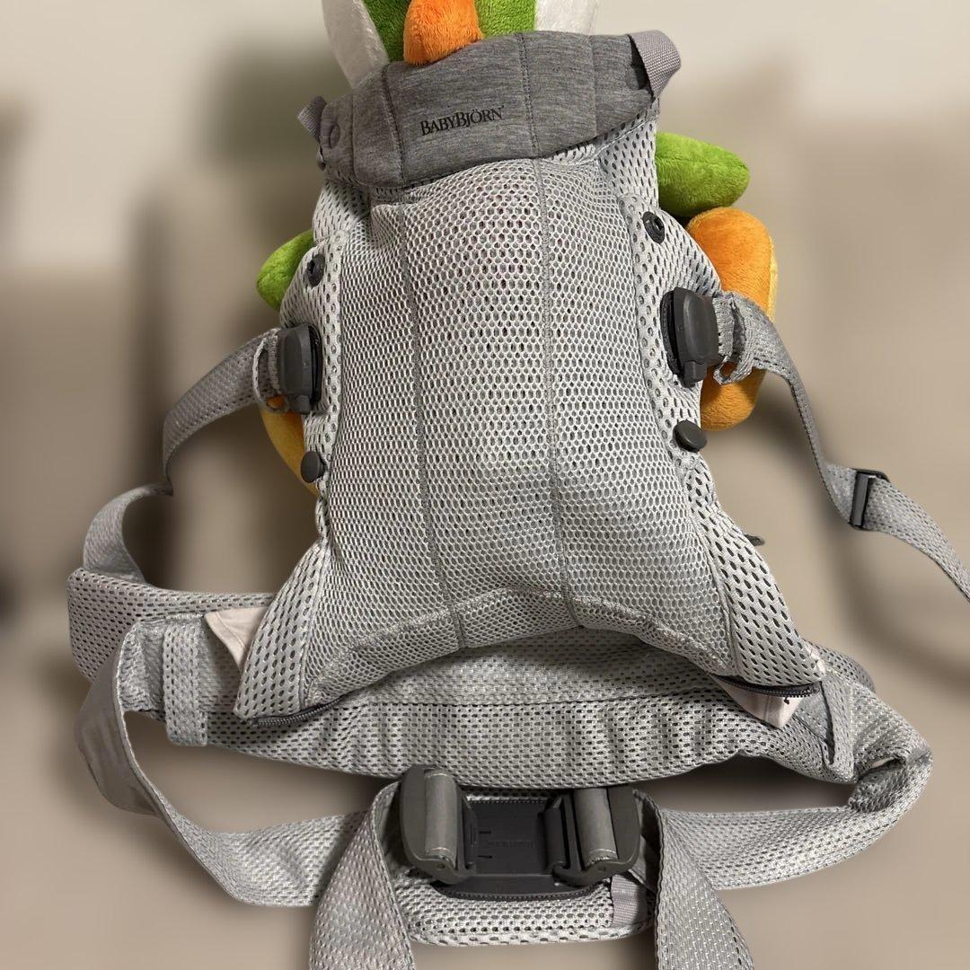 ベ*ィ様 BABYBJÖRN ハーモニー抱っこ紐 グレー メッシュ ベビービョルン 抱っこ紐 ハーモニー メッシュ Baby Bjorn ベビー