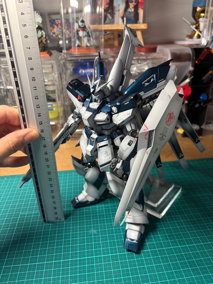 MG 1/100 hi-νガンダム ver.ka 塗装完成品 ハイニューガンダム | 激安