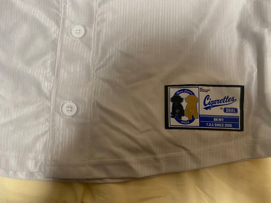 THE ORAL CIGARETTES オリジナルベースボールシャツ2023 M - メルカリ