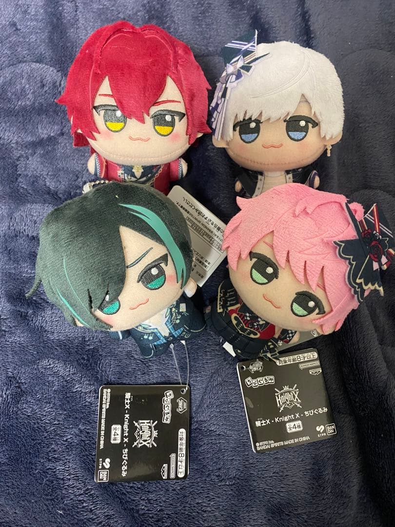 騎士X Knight X ちびぐるみ ぬいぐるみ 全4種セット - メルカリ