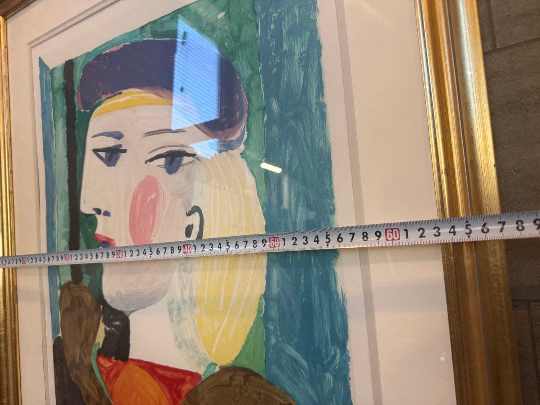 ピカソ 絵画 女性の顔 女の顔 特別限定 認定書付き - メルカリ