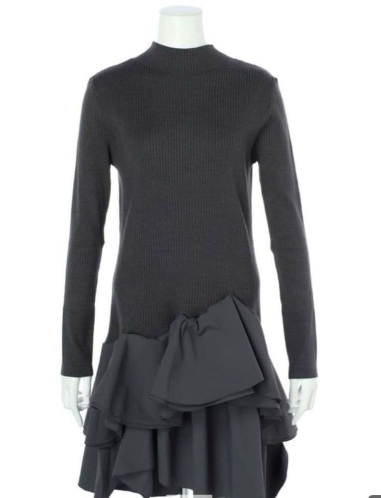 新品試着のみ】Arpege story タフタドッキングミニワンピース - メルカリ