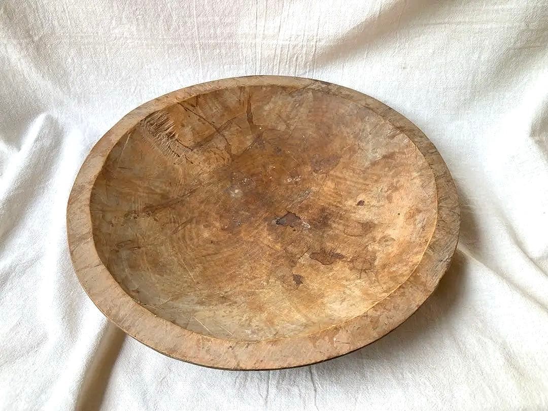 古道具　繭皿　木皿 繭皿 【送無】 | アルドマ 古道具・古家具・アンティーク