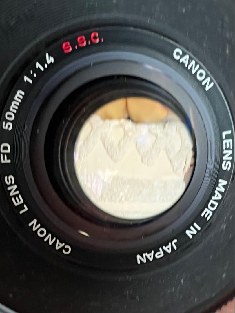 軍用 Canon F-1 U.S.NAVY 刻印 FD 50mm レンズセット