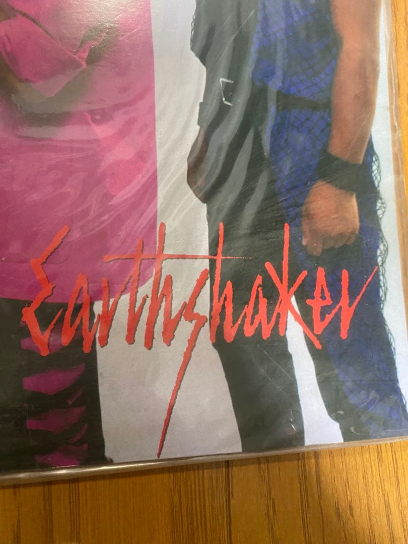 帯付・クリア盤・完品】EARTHSHAKER LP - メルカリ