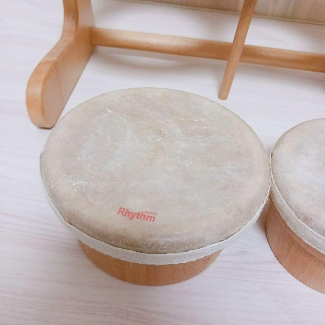 RhythmPoco リズムポコ 木製打楽器 リズムトイ パーカッション知育楽器