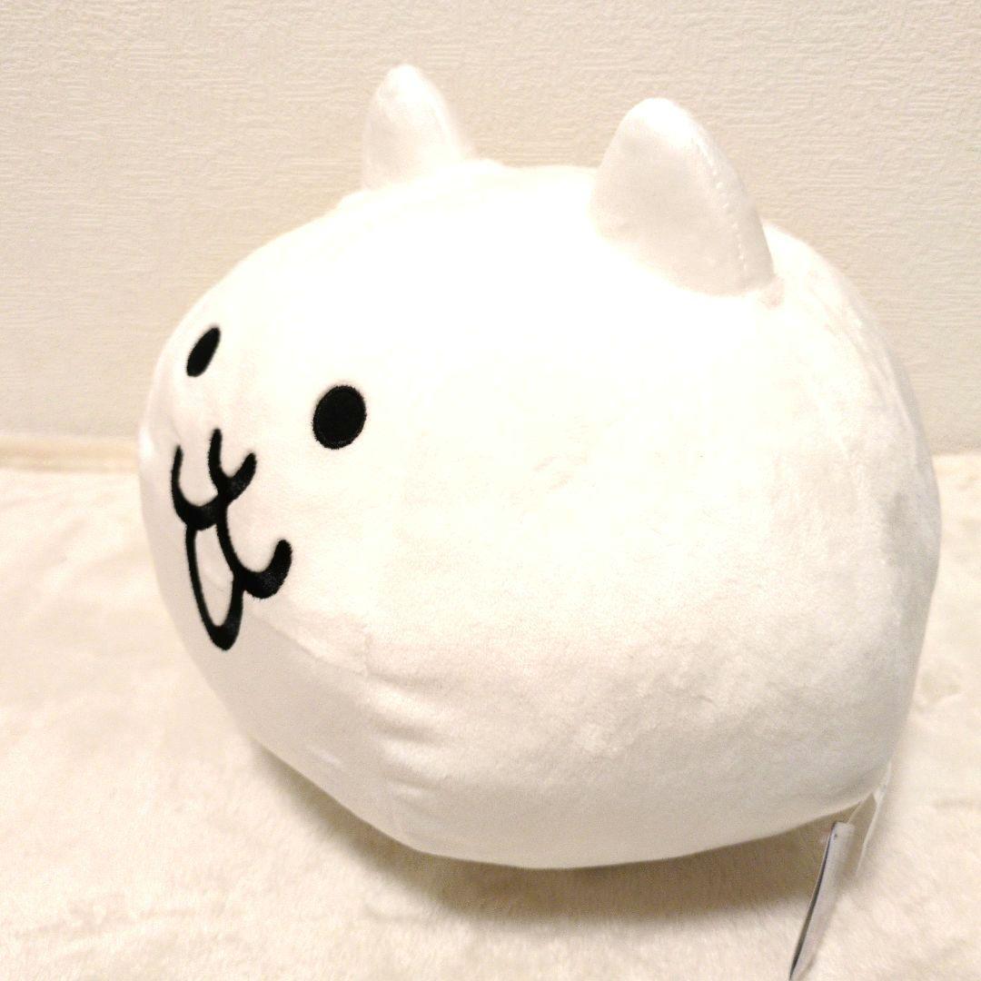 新品タグ付き ふわふわ にゃんこ大戦争 ビッグぬいぐるみネコ ナムコ