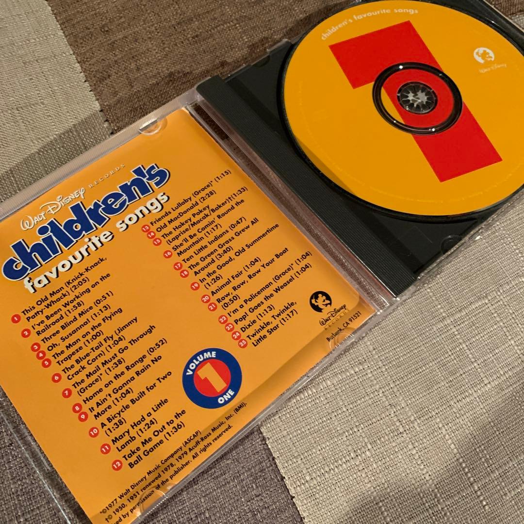 Disney children's favorite songs vol.1 - メルカリ