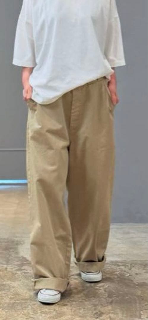 ポ*チ様 チマラ chimala×please別注チノトラウザー アジャスター