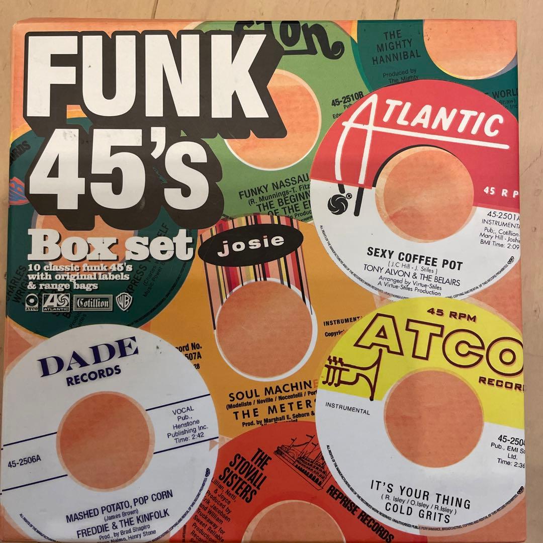 funk 45's set レコード7inch 10枚セット - メルカリ