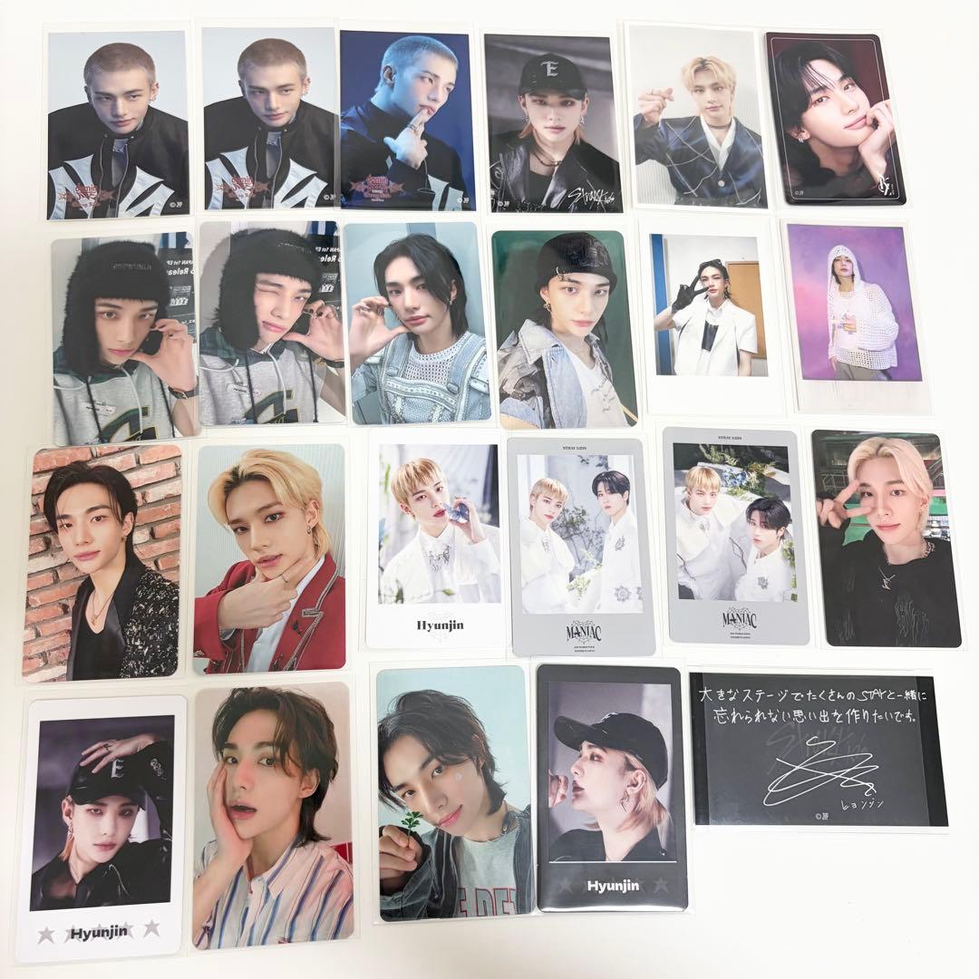 stray kids スキズ ヒョンジン トレカ まとめ売り - メルカリ