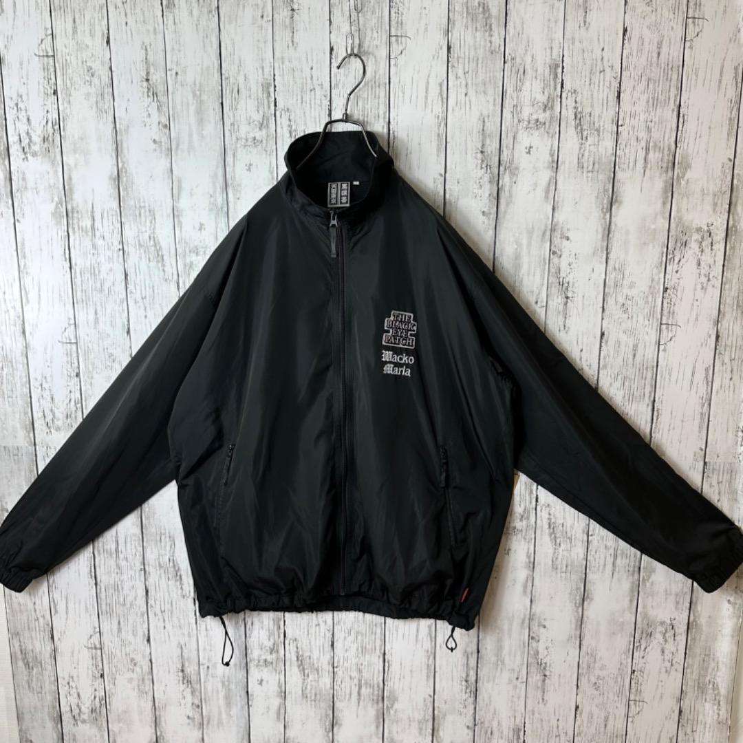 ブラックアイパッチ ワコマリア 天国東京 ナイロンジャケット 黒眼帯 L