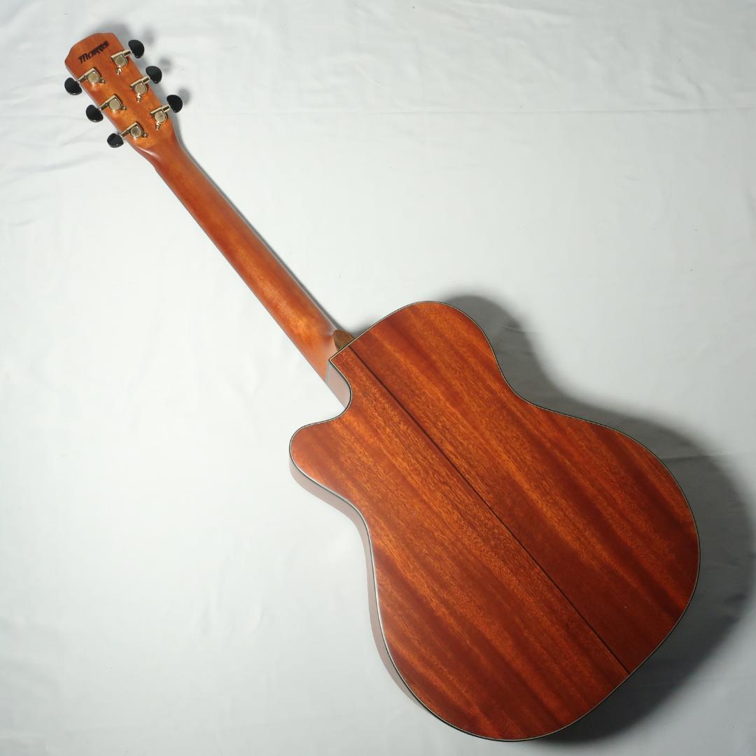 美品 Morris SS-30NAT ミニギター トップ単板 マホガニーボディ - メルカリ