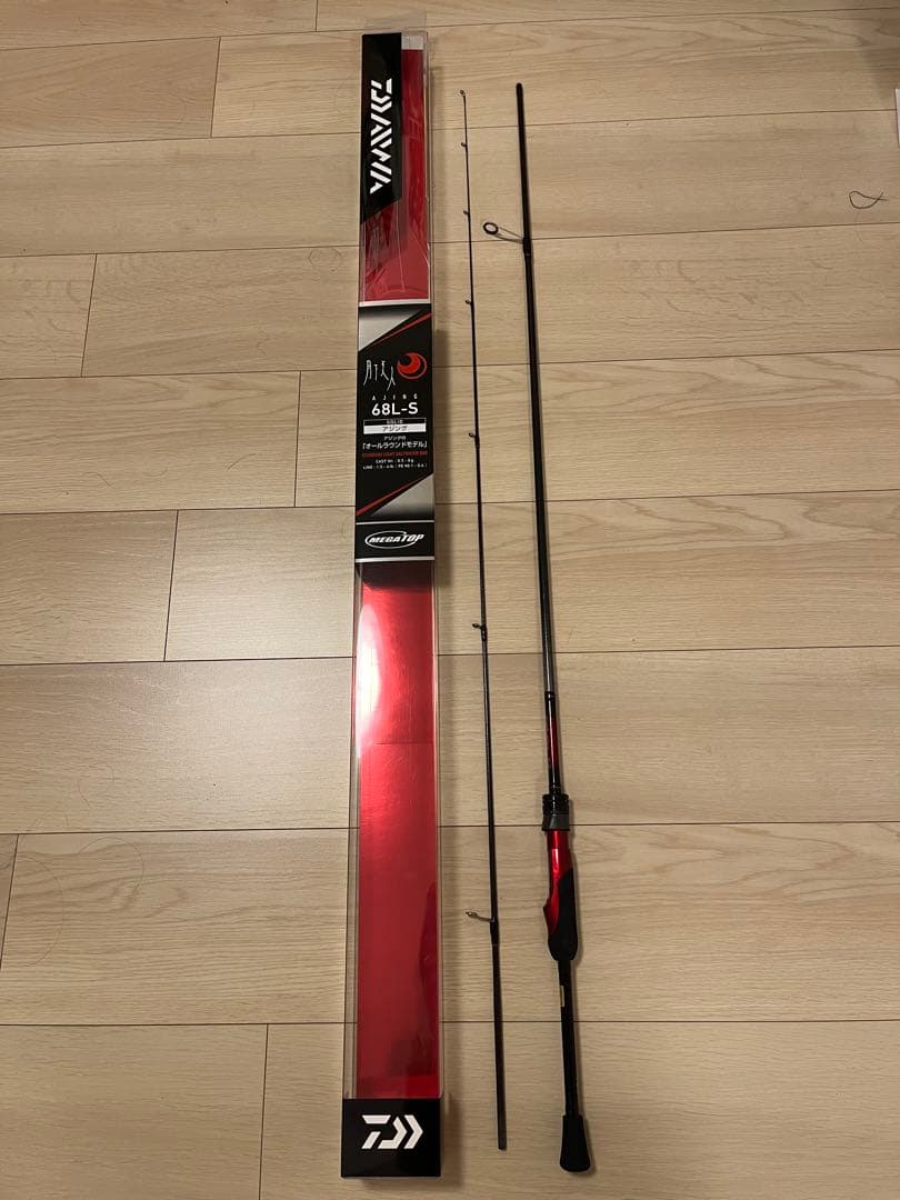 月下美人 アジング アジングロッド 68L-S レッド 楽天市場】ダイワ(DAIWA) アジングロッド 月下美人 アジング 78ML-S R
