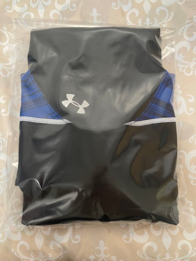 ②-1 羽生結弦 着用練習着 アンダーアーマー CG ブルー(同色、同タイプ