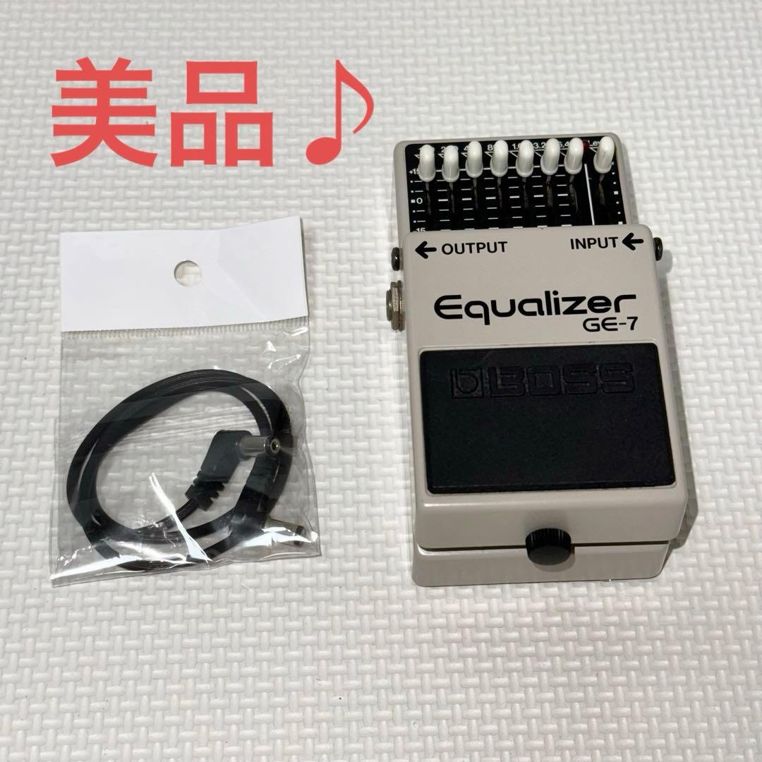 〚美品〛✦BOSS GE-7 イコライザー ギター エフェクター 日本製✦ BOSS（ボス） BOSS / GE-7 Equalizer イコライザー GE7 ギター