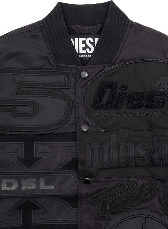 Diesel ディーゼル メンズ ジャケット J-BULC-PATCH 黒L - メルカリ
