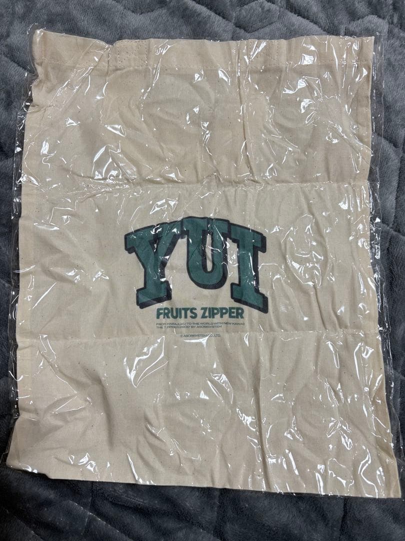 FRUITSZIPPER 櫻井優衣 ランダムカプセル 東京ドーム トートバッグ