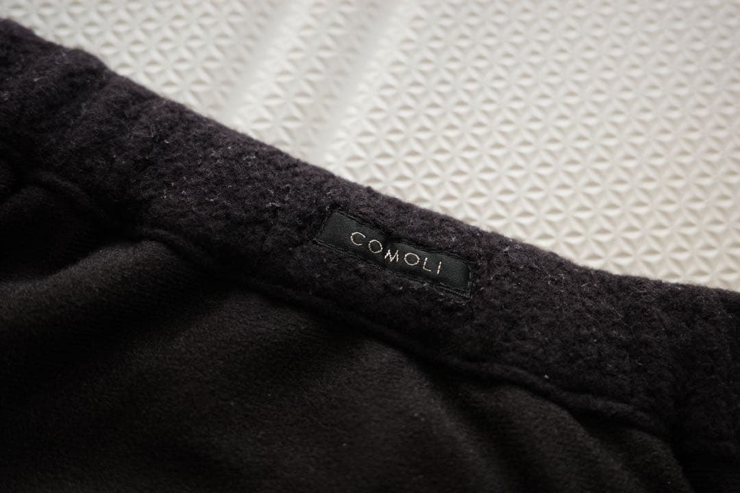 美品】COMOLI 22AW ウールフリース セットアップ ダークネイビー 1