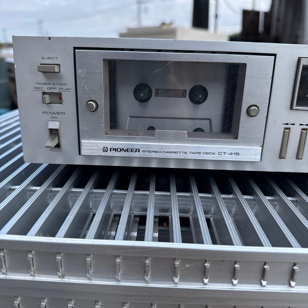 中古 ジャンク扱い パイオニア pioneer CT-415 カセットデッキ - メルカリ
