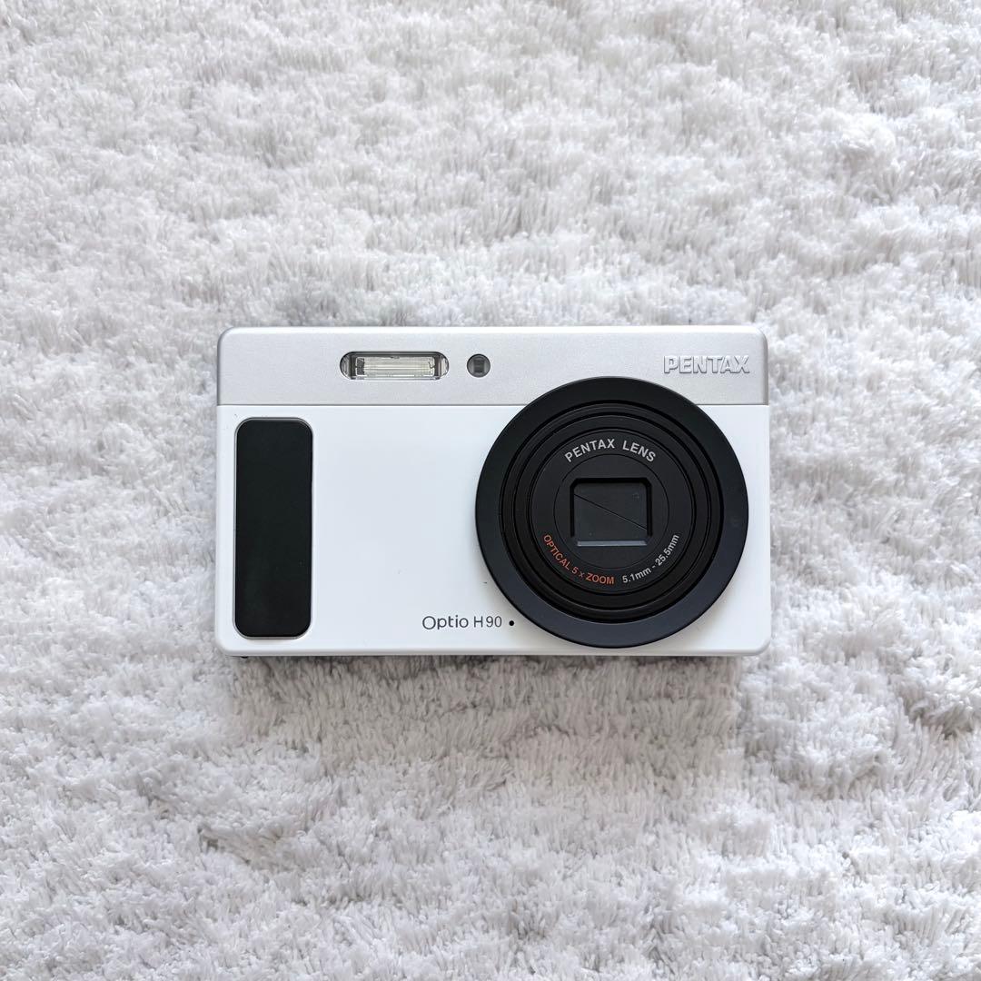 極上品【動作確認済】PENTAX ペンタックス Optio H90 レトロカメラ