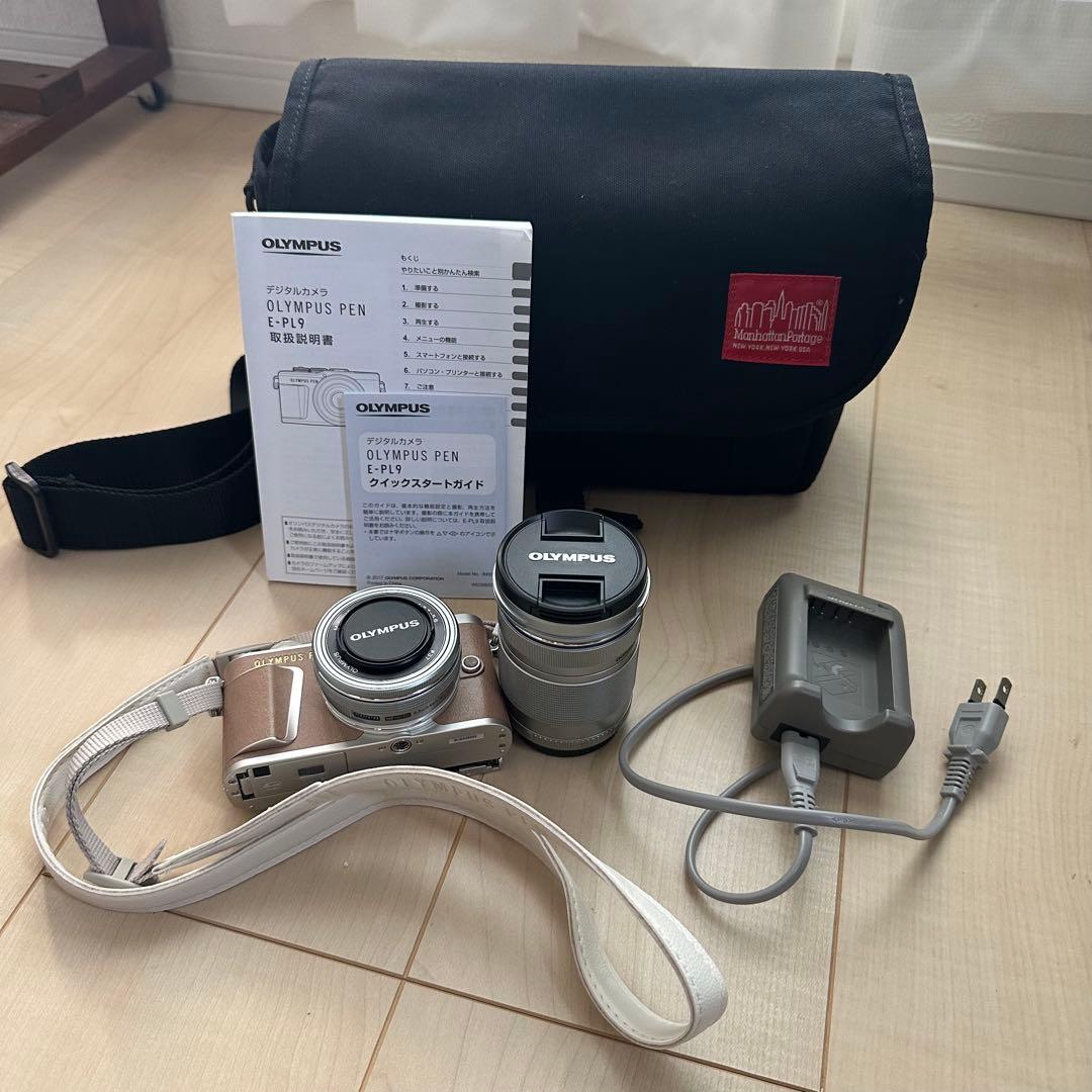【美品】【ショット数 698回】OLYMPUS PEN E-PL9 The Olympus Pen E-PL9 has retro style and can record 4K video