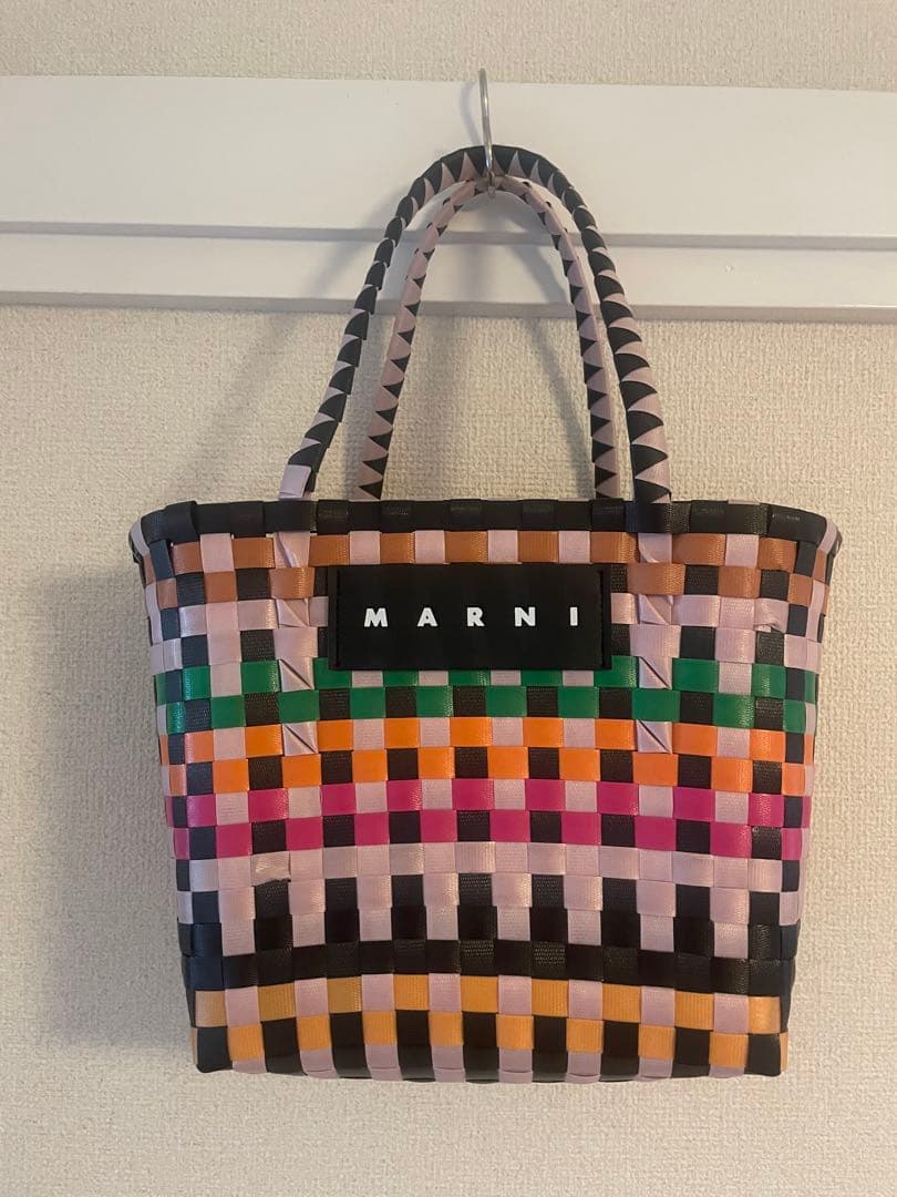 MARNI マルチカラー かごバッグ マルチカラー MARNI MARKET バスケットバッグ | Marni