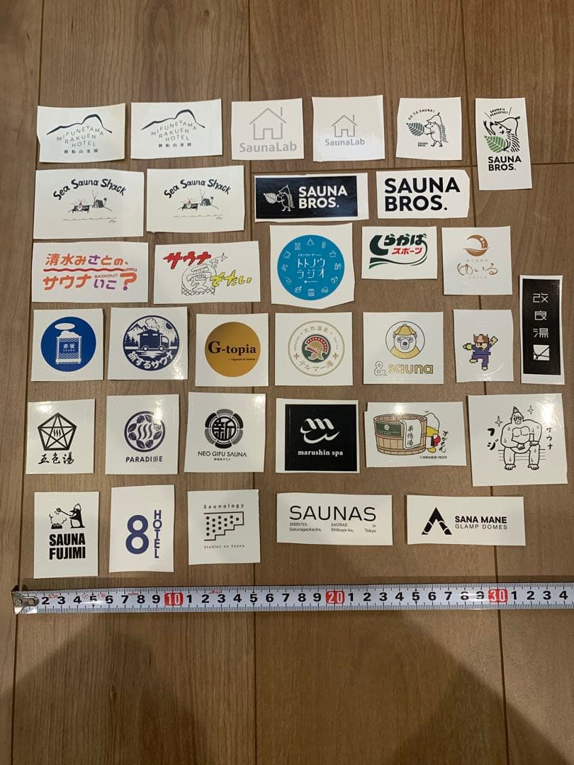 サウナ ステッカー サウナブロス まとめ売り 33種 - メルカリ