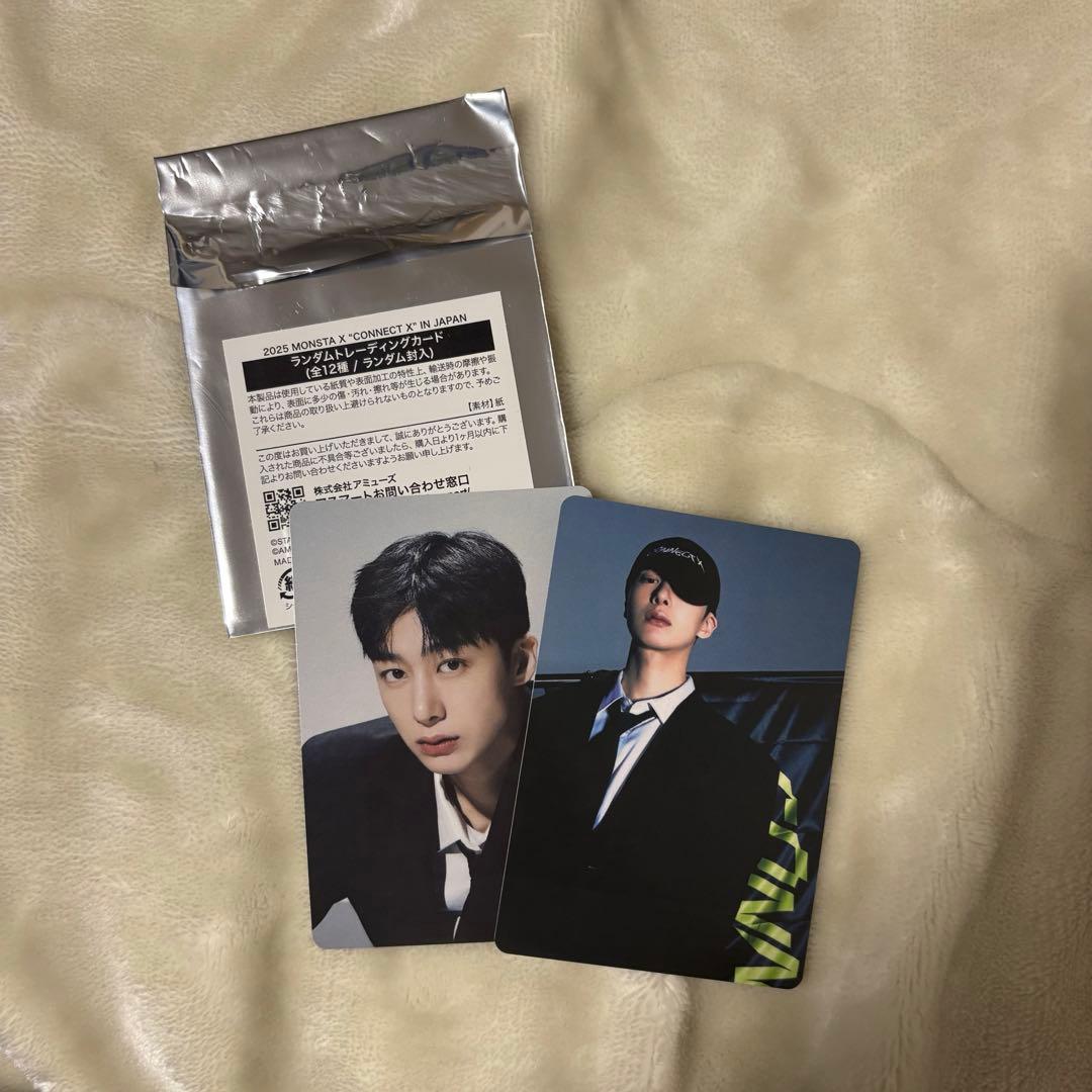 Monsta x connect x ランダムトレカ ヒョンウォン MD - メルカリ