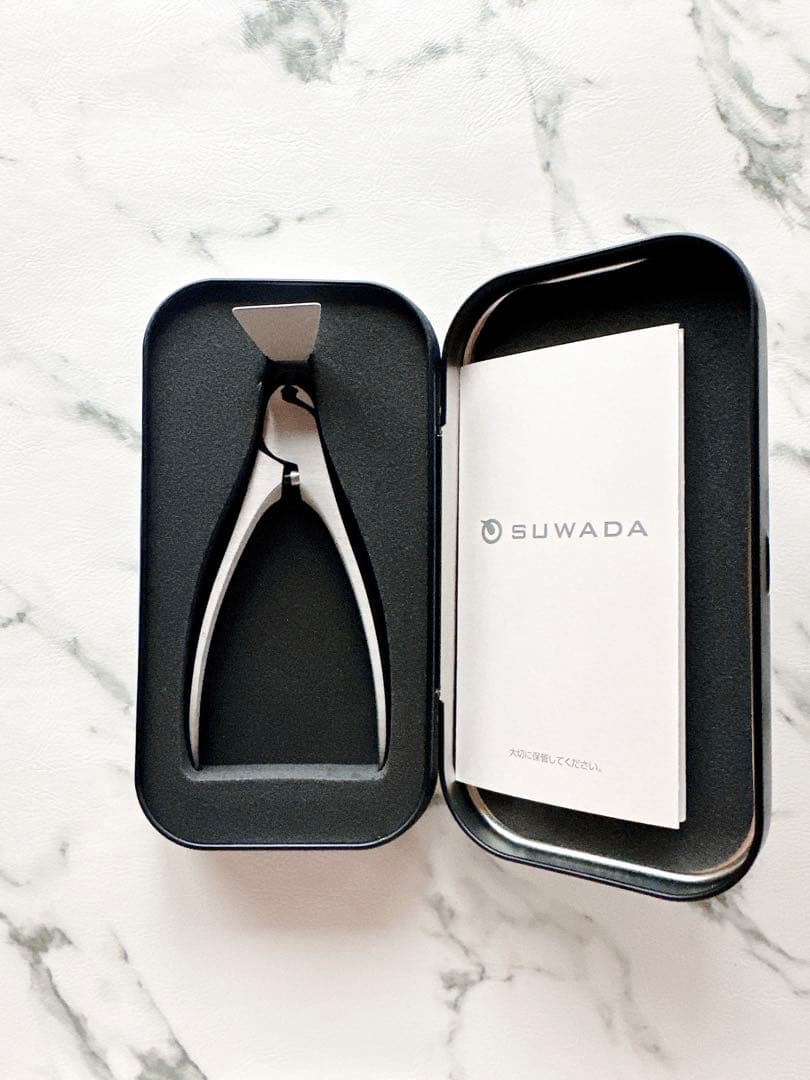 新品未使用 SUWADAスワダ爪切りニッパークラッシックS 缶のケース付き SUWADA（スワダ） [SUWADAスワダ(諏訪田)]ネイルニッパー/爪切り