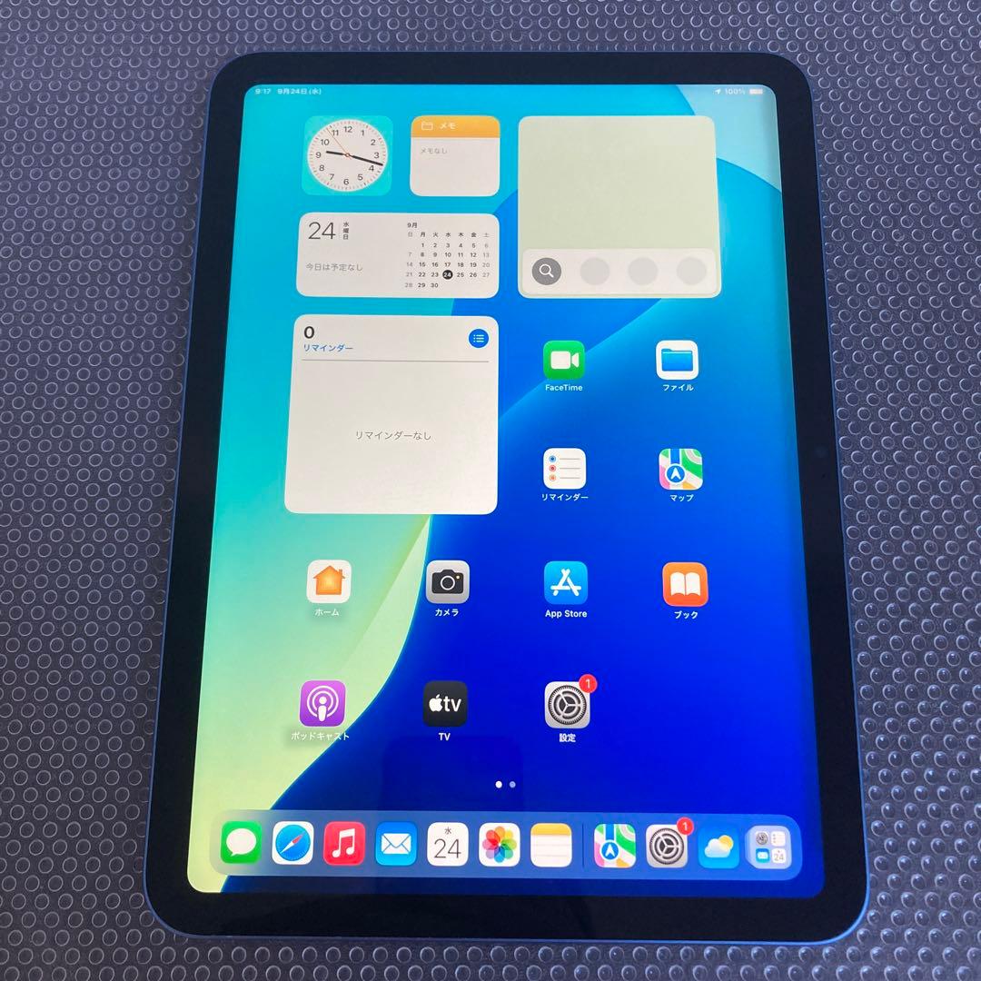 2664【早い者勝ち】電池新品☆iPad10第10世代 64GB WIFIモデル Apple iPad 10.9インチ 第10世代 Wi-Fi 64GB 2022年秋モデル MPQ13J/A