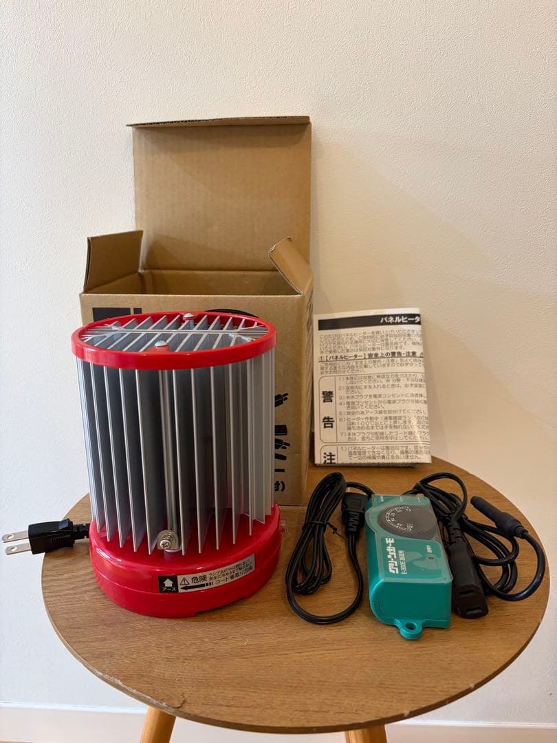 園芸用パネルヒーター　グリーンサーモ付き　昭和精機工業 昭和精機工業 パネルヒーター 150W サーモスタット付 ｜ ビニール