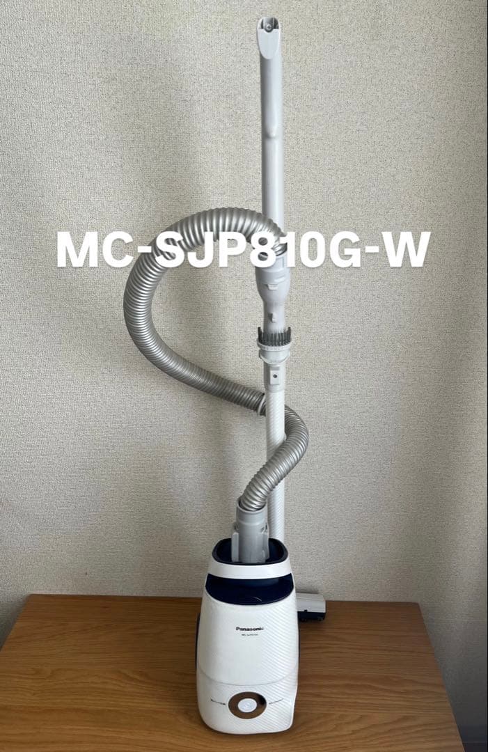 Panasonic 電気掃除機 MC-SJP810G-W【清掃/動作確認済】 説明書 パナソニック MC-SJP810G 掃除機