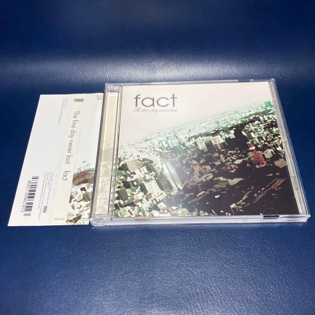 ■[廃盤] FACT アルバムCD「The fine day never The fine day never last : FACT | HMV&BOOKS online - TPR002